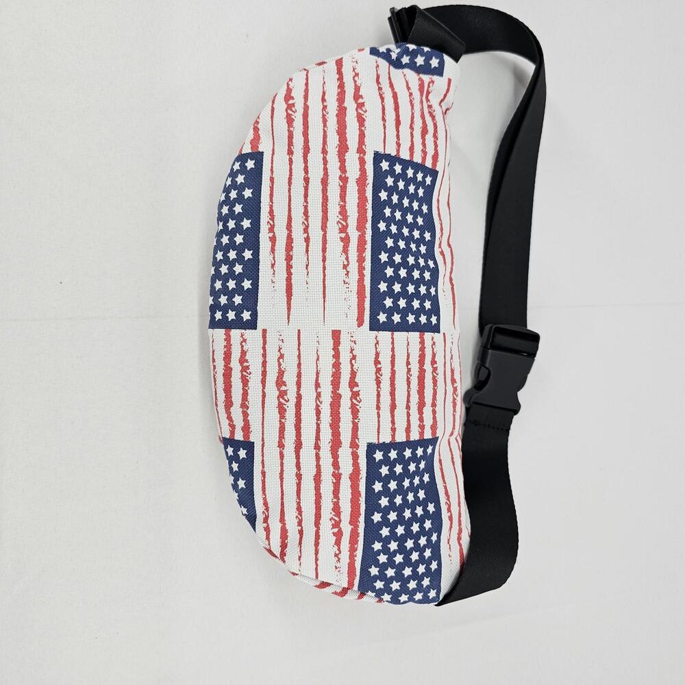 Vintage American‎ Flag Fanny Pack 4th Of July Independence Day - Picture 4 of 9
